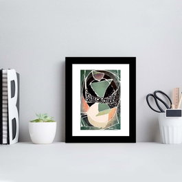 Wallity Cuadro decorativo enmarcado Multicolor 23 x 28 cm